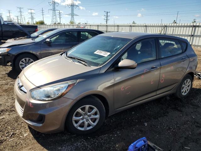 HYUNDAI ACCENT GLS 2014 with VIN KMHCT5AE6EU182360 - Photo from auction