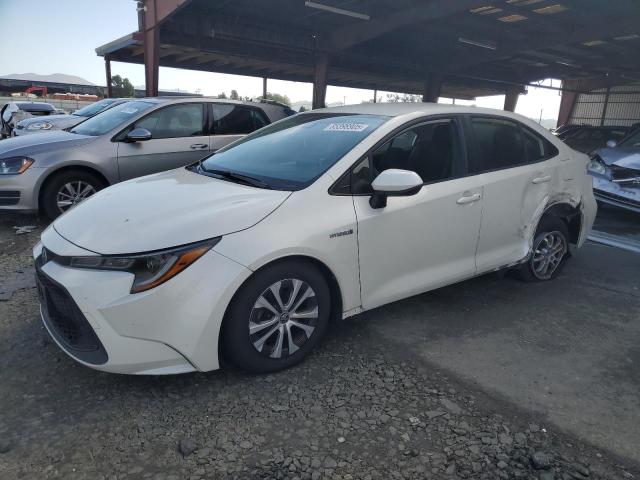 TOYOTA COROLLA LE 2021 with VIN JTDEAMDE0MJ035380 - Photo from auction