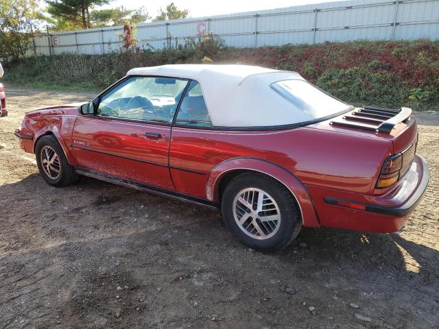 Photo 2 from auction – 1989 PONTIAC SUNBIRD GT with VIN 1G2JU31M3K7500700