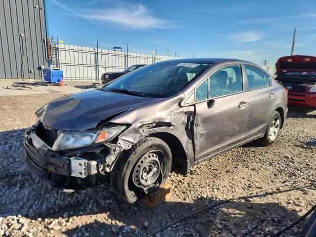 HONDA CIVIC LX 2013 with VIN 19XFB2F51DE248371 - Photo from auction