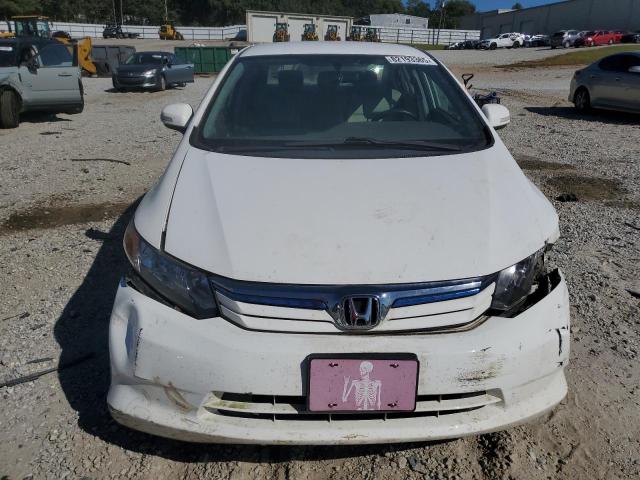 Photo 5 from auction – 2012 HONDA CIVIC HYBR with VIN JHMFB4F28CS011338