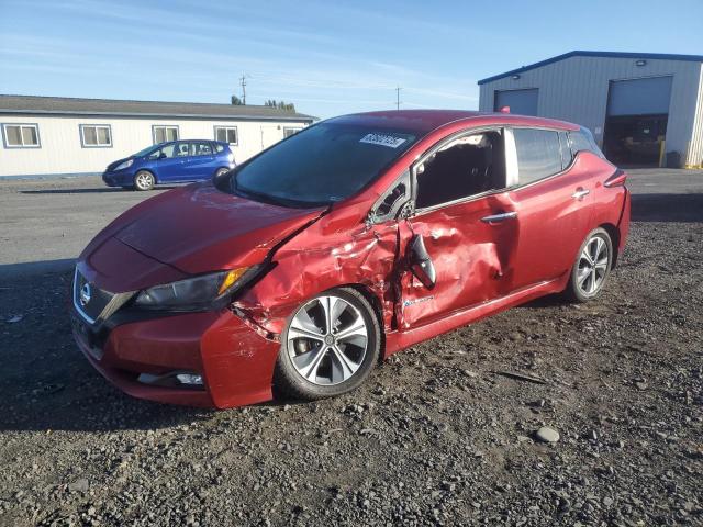 NISSAN LEAF S 2018 with VIN 1N4AZ1CP3JC306382 - Photo from auction