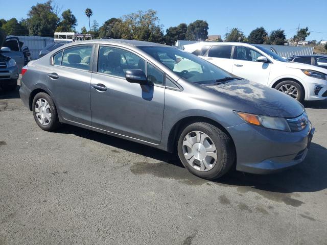 Photo 4 from auction – 2012 HONDA CIVIC HYBR with VIN JHMFB4F20CS001452