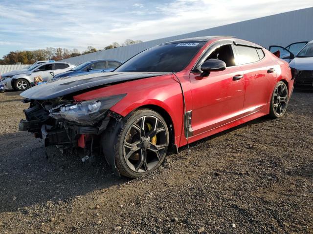 KIA STINGER GT 2018 with VIN KNAE45LC3J6018520 - Photo from auction