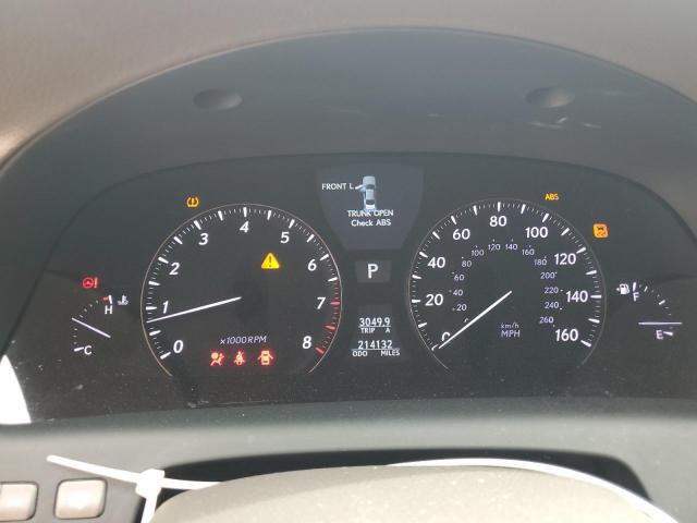 Photo 9 from auction – 2012 LEXUS LS 460 with VIN JTHBL5EF6C5113161