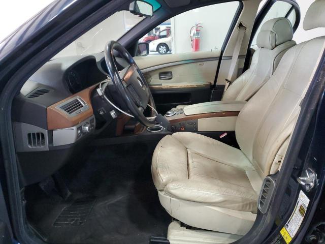 Photo 7 from auction – 2007 BMW 750 I with VIN WBAHL83547DT10474