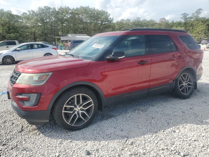 FORD EXPLORER S 2016 with VIN 1FM5K8GT2GGC57804 - Photo from auction