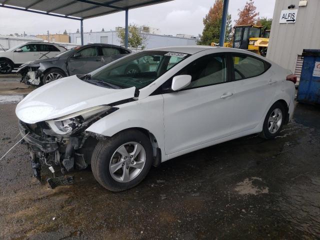 HYUNDAI ELANTRA SE 2015 with VIN 5NPDH4AE5FH597475 - Photo from auction