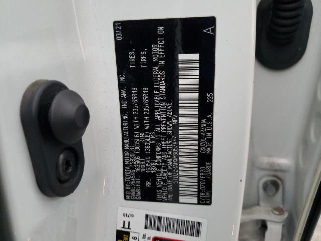 Photo 14 from auction – 2021 TOYOTA HIGHLANDER with VIN 5TDZZRAHXMS057847