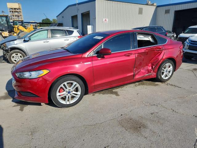 FORD FUSION SE 2018 with VIN 3FA6P0HD5JR265162 - Photo from auction