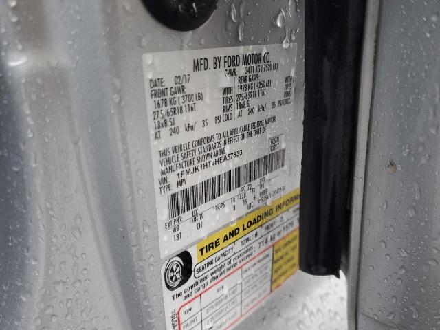 Photo 14 from auction – 2017 FORD EXPEDITION with VIN 1FMJK1HT4HEA57833