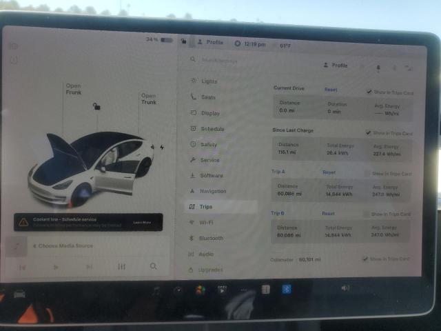 Photo 9 from auction – 2021 TESLA MODEL 3 with VIN 5YJ3E1EB4MF092008