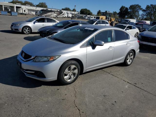 HONDA CIVIC LX 2014 with VIN 19XFB2F51EE026852 - Photo from auction