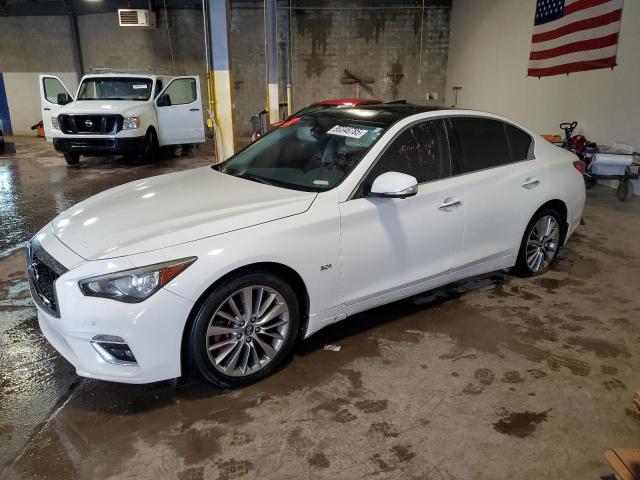 INFINITI Q50 LUXE 2018 with VIN JN1EV7AR7JM431669 - Photo from auction