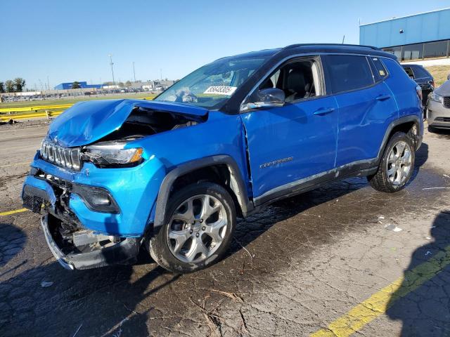 JEEP COMPASS LI 2022 with VIN 3C4NJDCBXNT136640 - Photo from auction