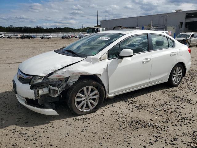 HONDA CIVIC EXL 2012 with VIN 2HGFB2F96CH506827 - Photo from auction
