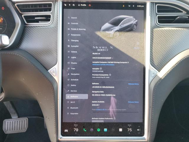 Photo 9 from auction – 2018 TESLA MODEL X with VIN 5YJXCDE29JF092218
