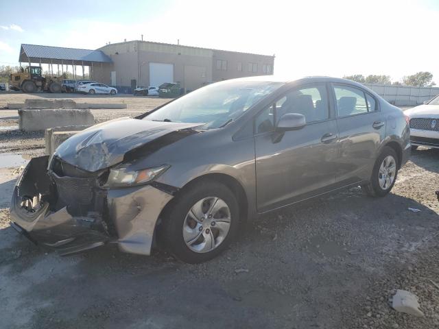 HONDA CIVIC LX 2013 with VIN 2HGFB2F58DH542811 - Photo from auction