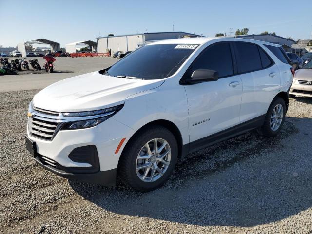 CHEVROLET EQUINOX LS 2024 with VIN 3GNAXHEG9RL187573 - Photo from auction