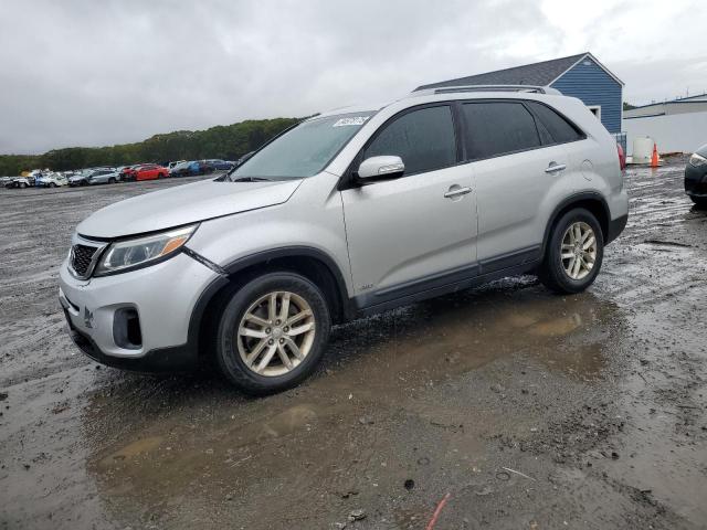 KIA SORENTO LX 2014 with VIN 5XYKTCA63EG450327 - Photo from auction