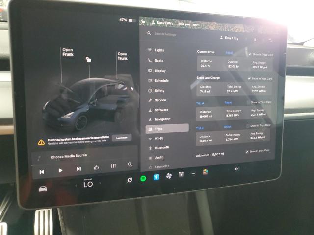 Photo 9 from auction – 2024 TESLA MODEL Y with VIN 7SAYGDEFXRF057083