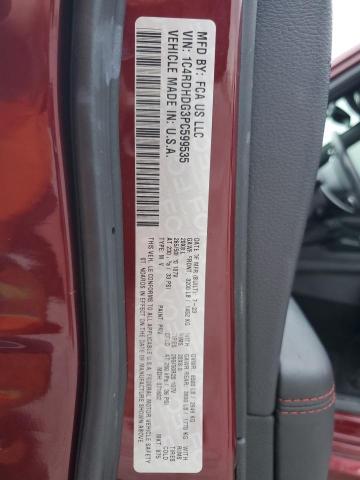 Photo 14 from auction – 2023 DODGE DURANGO GT with VIN 1C4RDHDG3PC599535