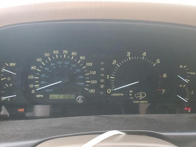 Photo 9 from auction – 2000 LEXUS LX 470 with VIN JT6HT00W6Y0097528