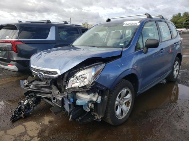 SUBARU FORESTER 2.5I 2018 with VIN JF2SJAAC4JG605251 - Photo from auction