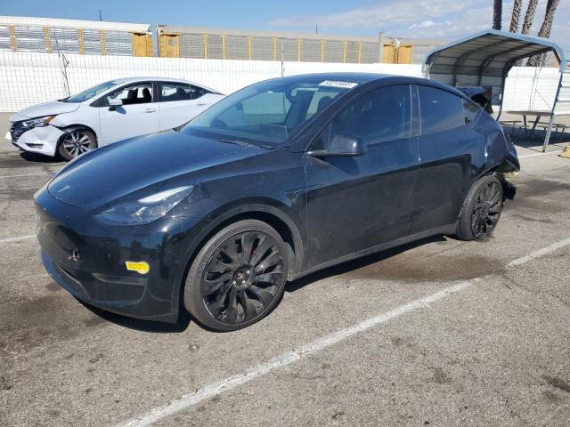 TESLA MODEL Y 2022 with VIN 7SAYGDEF7NF351535 - Photo from auction