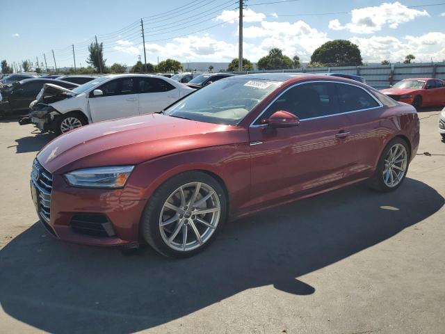 AUDI A5 PREMIUM 2018 with VIN WAUNNAF52JA007914 - Photo from auction