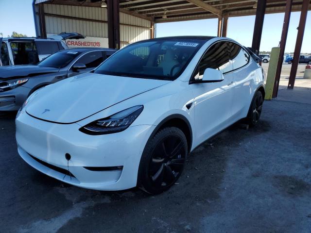 TESLA MODEL Y 2021 with VIN 5YJYGDEE4MF294536 - Photo from auction