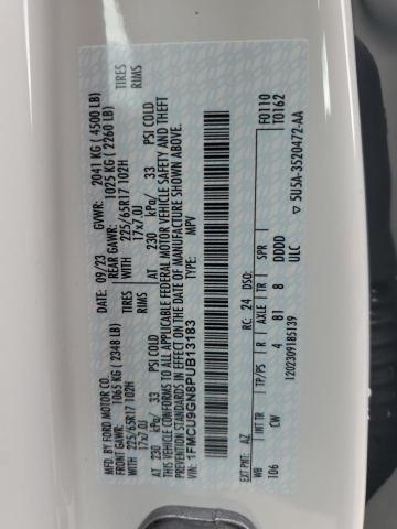 Photo 14 from auction – 2023 FORD ESCAPE ACT with VIN 1FMCU9GN8PUB13183
