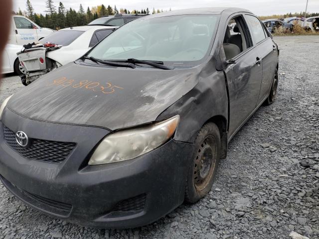 TOYOTA COROLLA BA 2009 with VIN 2T1BU40E69C022751 - Photo from auction