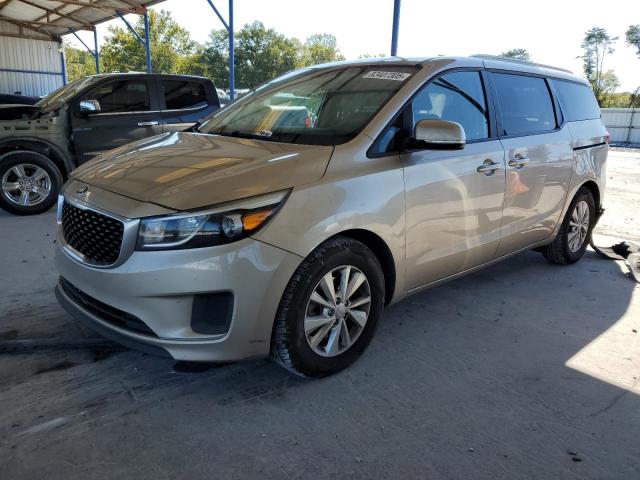 KIA SEDONA LX 2015 with VIN KNDMB5C13F6035201 - Photo from auction