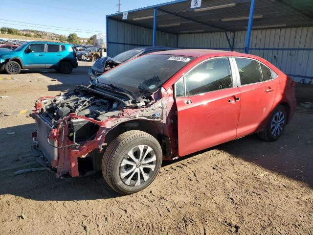 TOYOTA COROLLA LE 2020 with VIN JTDEBRBE9LJ000347 - Photo from auction