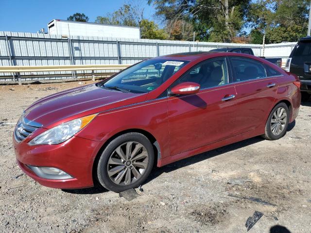 HYUNDAI SONATA SE 2014 with VIN 5NPEC4ACXEH818293 - Photo from auction