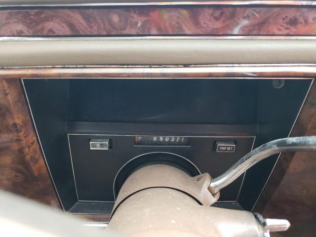Photo 9 from auction – 1992 CADILLAC BROUGHAM with VIN 1G6DW5477NR701368