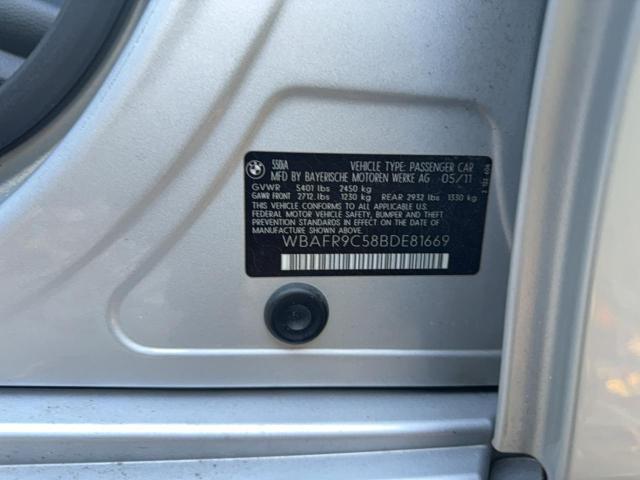 Foto 10 de la subasta – 2011 BMW 550 I con VIN WBAFR9C58BDE81669
