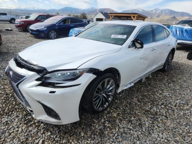 LEXUS LS 500H 2018 with VIN JTHBYLFF3J5002584 - Photo from auction