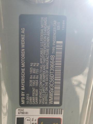 Photo 14 from auction – 2013 MINI COOPER S with VIN WMWSV3C56DT396648