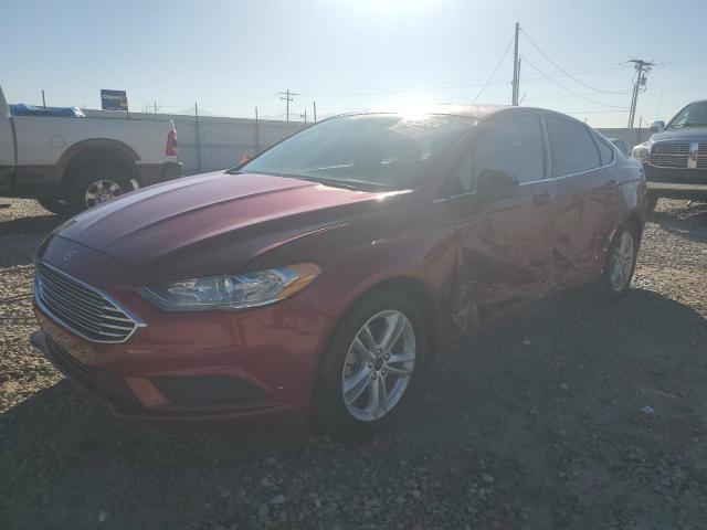 FORD FUSION SE 2018 with VIN 3FA6P0LU6JR193735 - Photo from auction