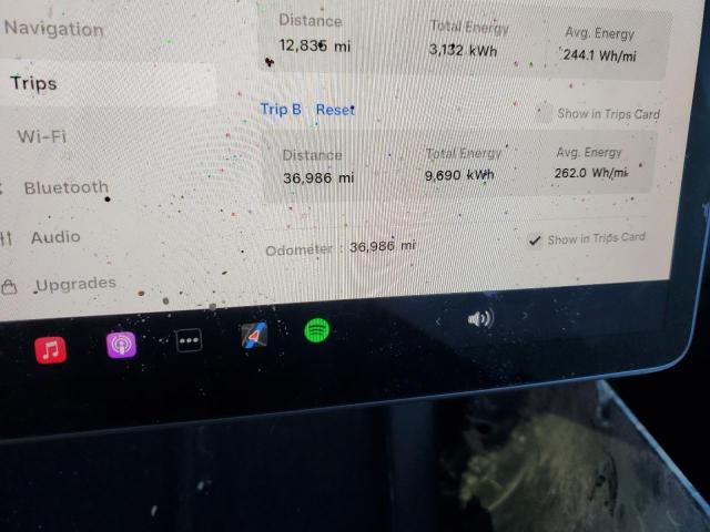 Photo 9 from auction – 2023 TESLA MODEL Y with VIN 7SAYGDEEXPF675265