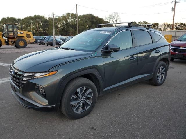 HYUNDAI TUCSON BLU 2024 with VIN KM8JBCD10RU195182 - Photo from auction
