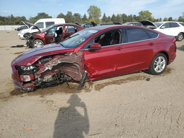 FORD FUSION SE 2018 with VIN 3FA6P0HD0JR217570 - Photo from auction