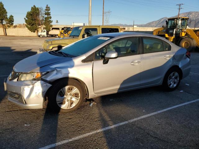 HONDA CIVIC LX 2013 with VIN 19XFB2F58DE212239 - Photo from auction