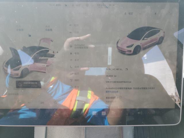 Photo 9 from auction – 2023 TESLA MODEL 3 with VIN 5YJ3E1EA6PF645124