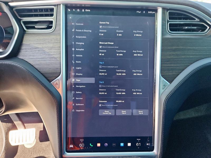 Photo 9 from auction – 2016 TESLA MODEL X with VIN 5YJXCAE42GF001010