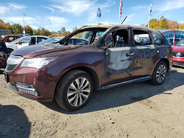 ACURA MDX TECHNO 2014 with VIN 5FRYD4H45EB046680 - Photo from auction