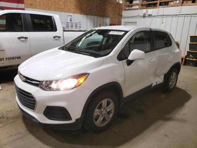 CHEVROLET TRAX LS 2022 with VIN KL7CJNSM9NB545355 - Photo from auction