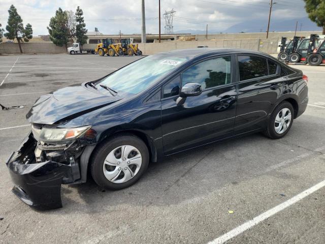 HONDA CIVIC LX 2013 with VIN 19XFB2F53DE244810 - Photo from auction